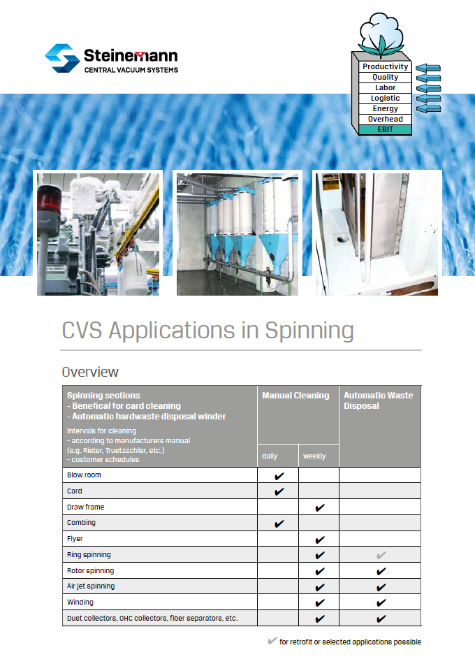 ConVacc_Factsheet_Applications_in_Spinning